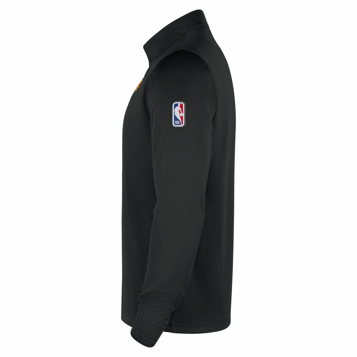 Black Phoenix Suns 2025/26 Authentic Coaches Quarter-Zip Dri-Fit Top | NBA