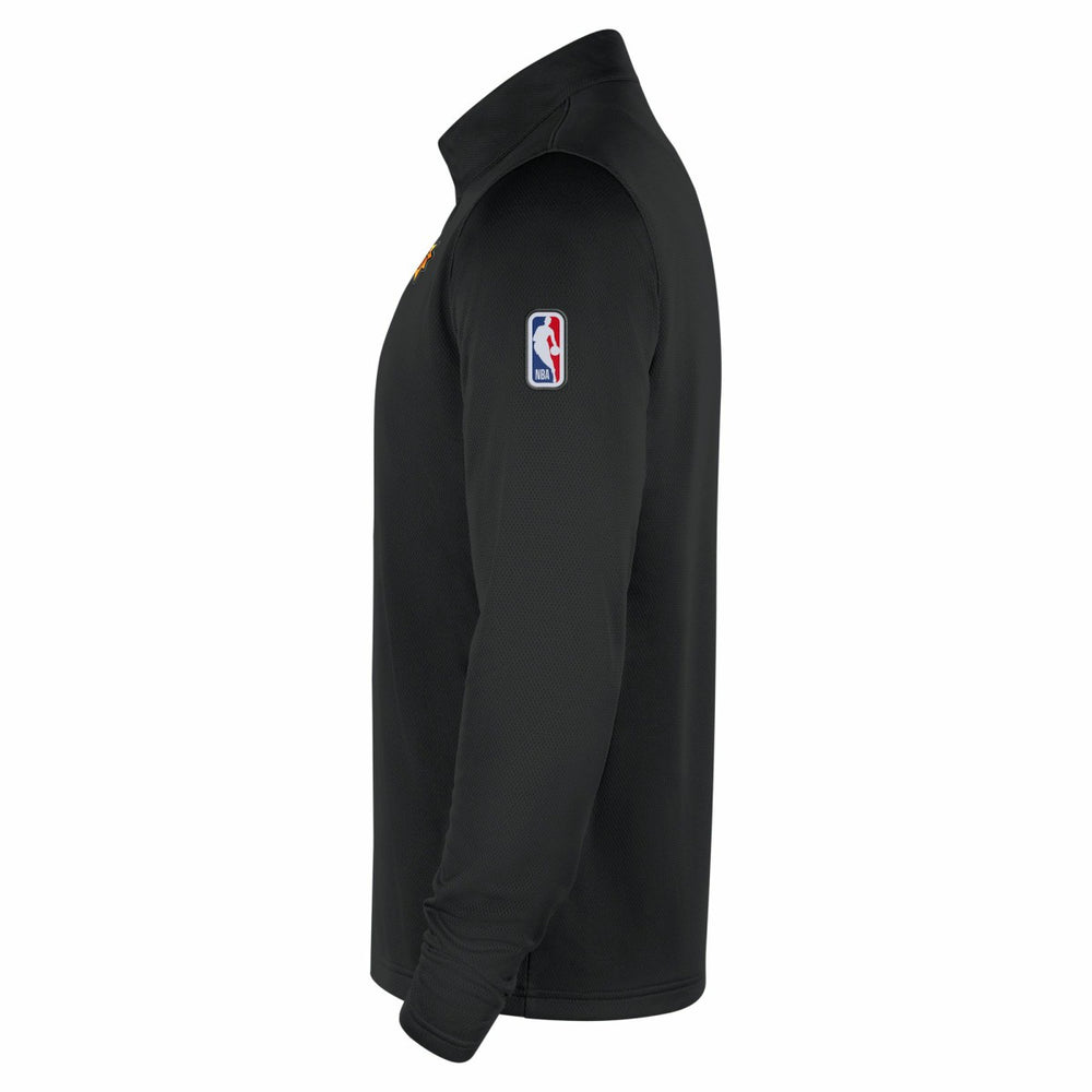 Black Phoenix Suns 2025/26 Authentic Coaches Quarter-Zip Dri-Fit Top | NBA