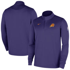 Purple Phoenix Suns 2025/26 Authentic Coaches Quarter-Zip Dri-Fit Top | NBA