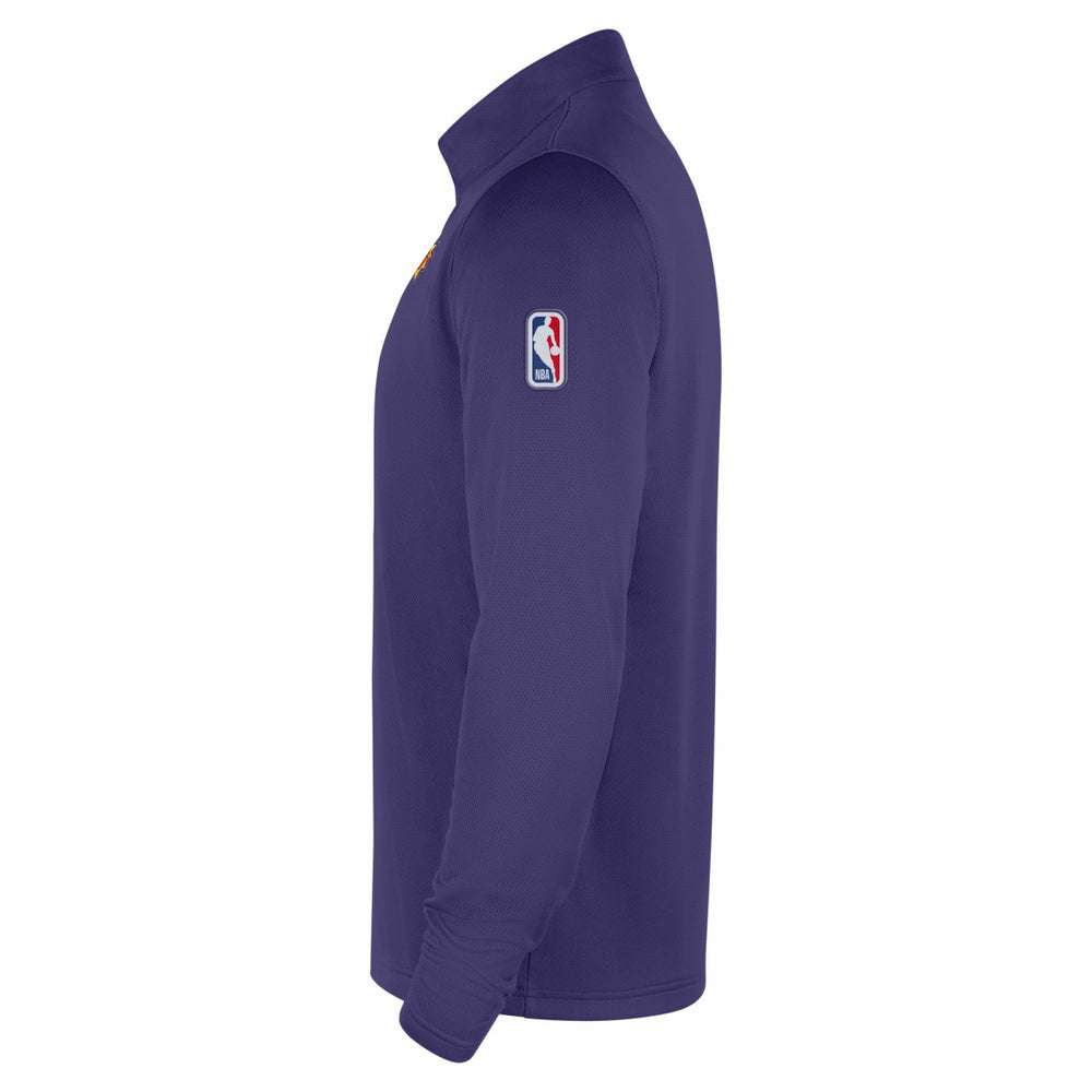Purple Phoenix Suns 2025/26 Authentic Coaches Quarter-Zip Dri-Fit Top | NBA