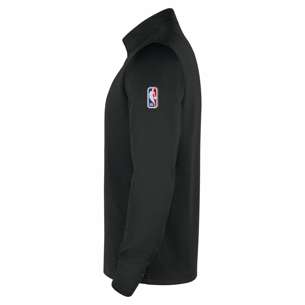 Black Milwaukee Bucks 2025/26 Authentic Coaches Quarter-Zip Dri-Fit Top | NBA