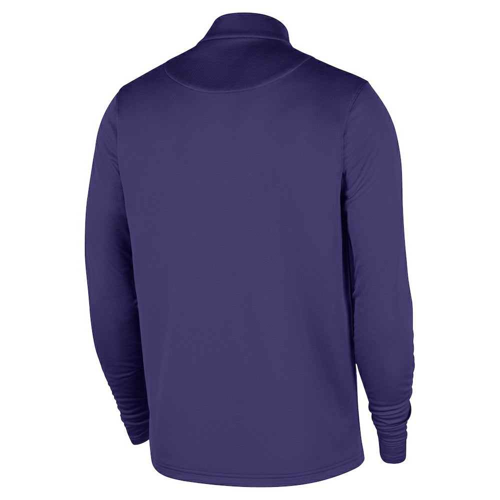 Purple Charlotte Hornets 2025/26 Authentic Coaches Quarter-Zip Dri-Fit Top | NBA