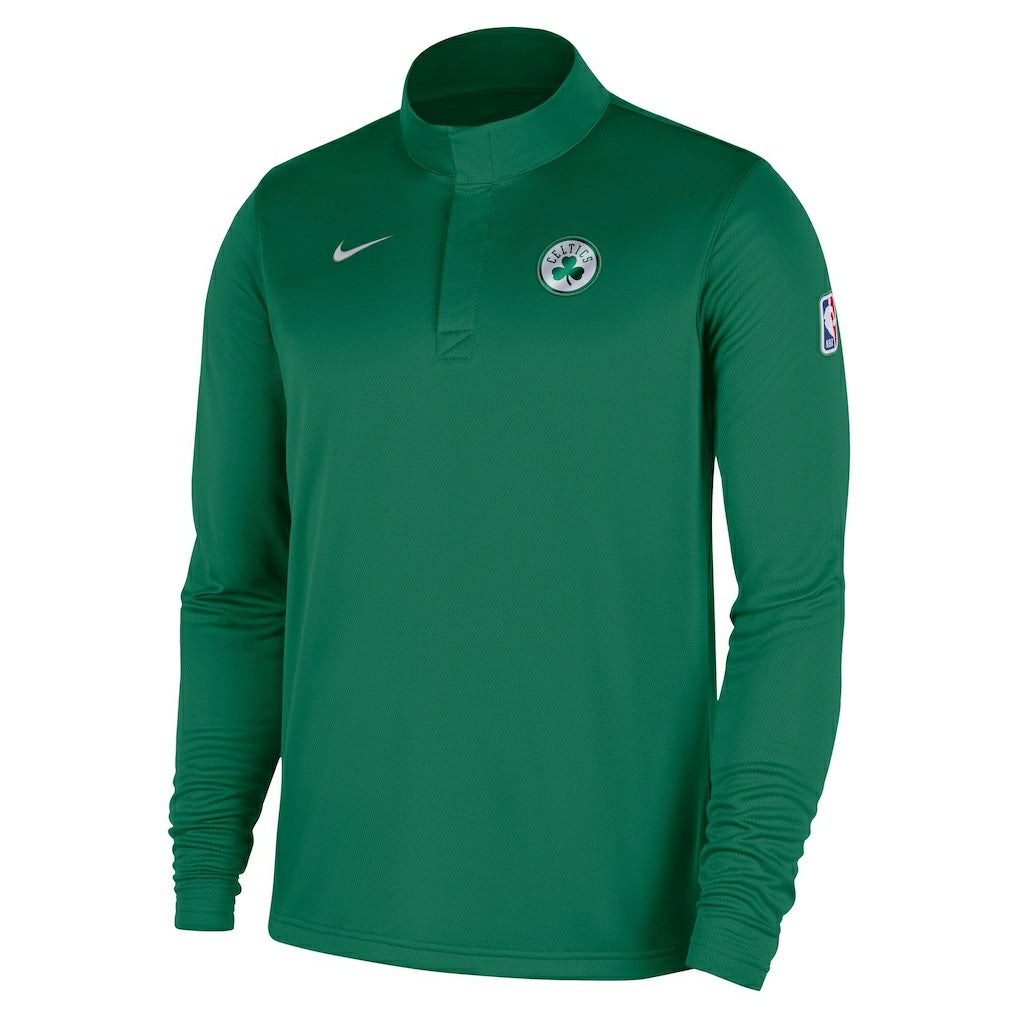Kelly Green Boston Celtics 2025/26 Authentic Coaches Quarter-Zip Dri-Fit Top | NBA