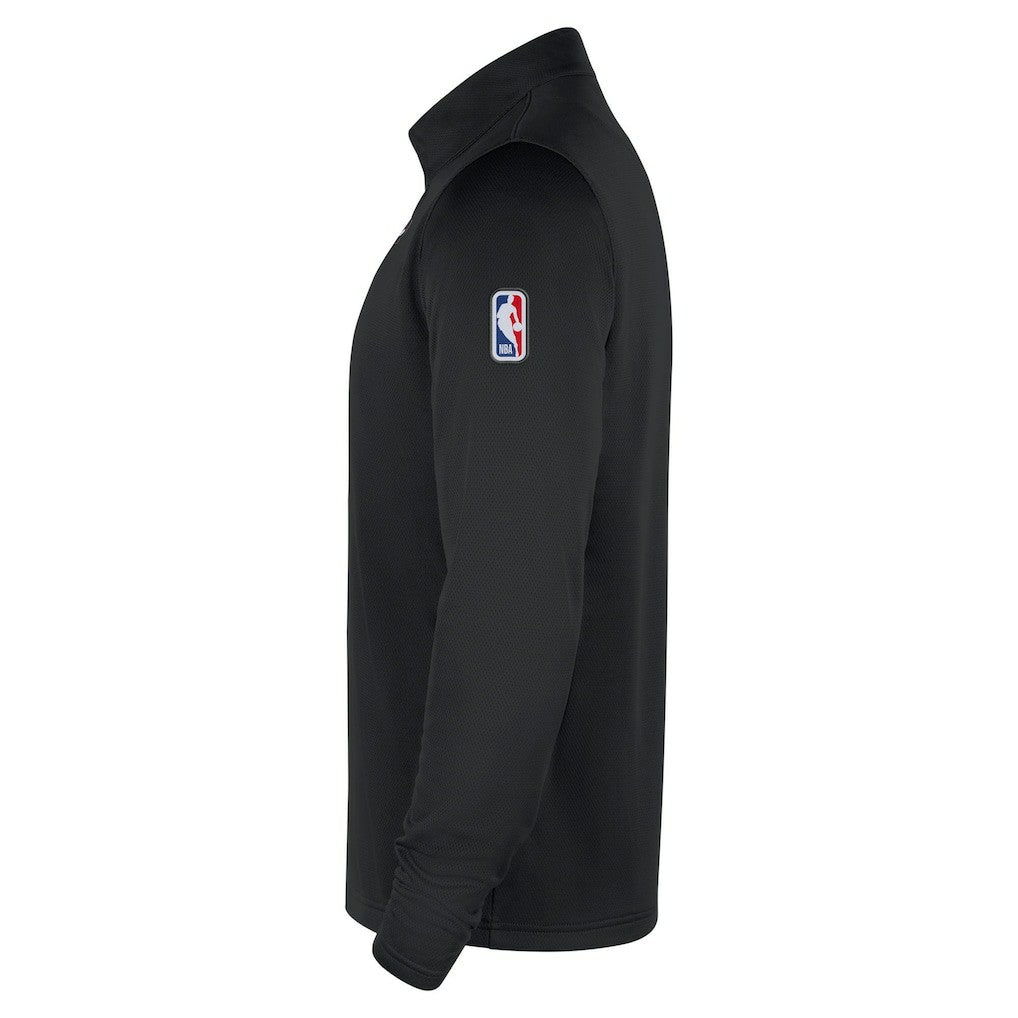 Black Chicago Bulls 2025/26 Authentic Coaches Quarter-Zip Dri-Fit Top | NBA