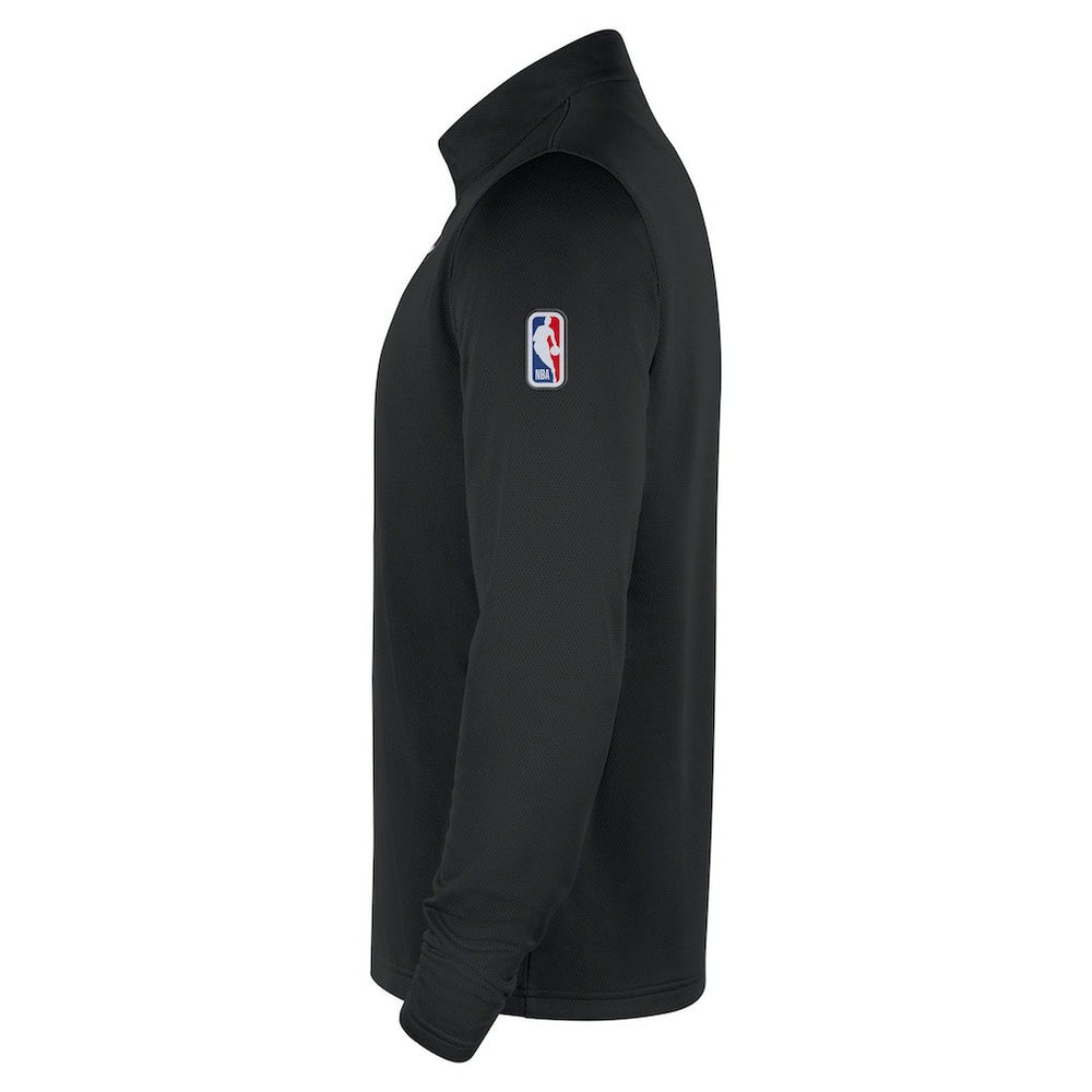 Black Chicago Bulls 2025/26 Authentic Coaches Quarter-Zip Dri-Fit Top | NBA