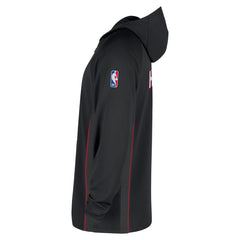 Black Miami Heat Authentic On Court Zone Quarter-Zip Dri-FIT Hoodie Jacket | NBA