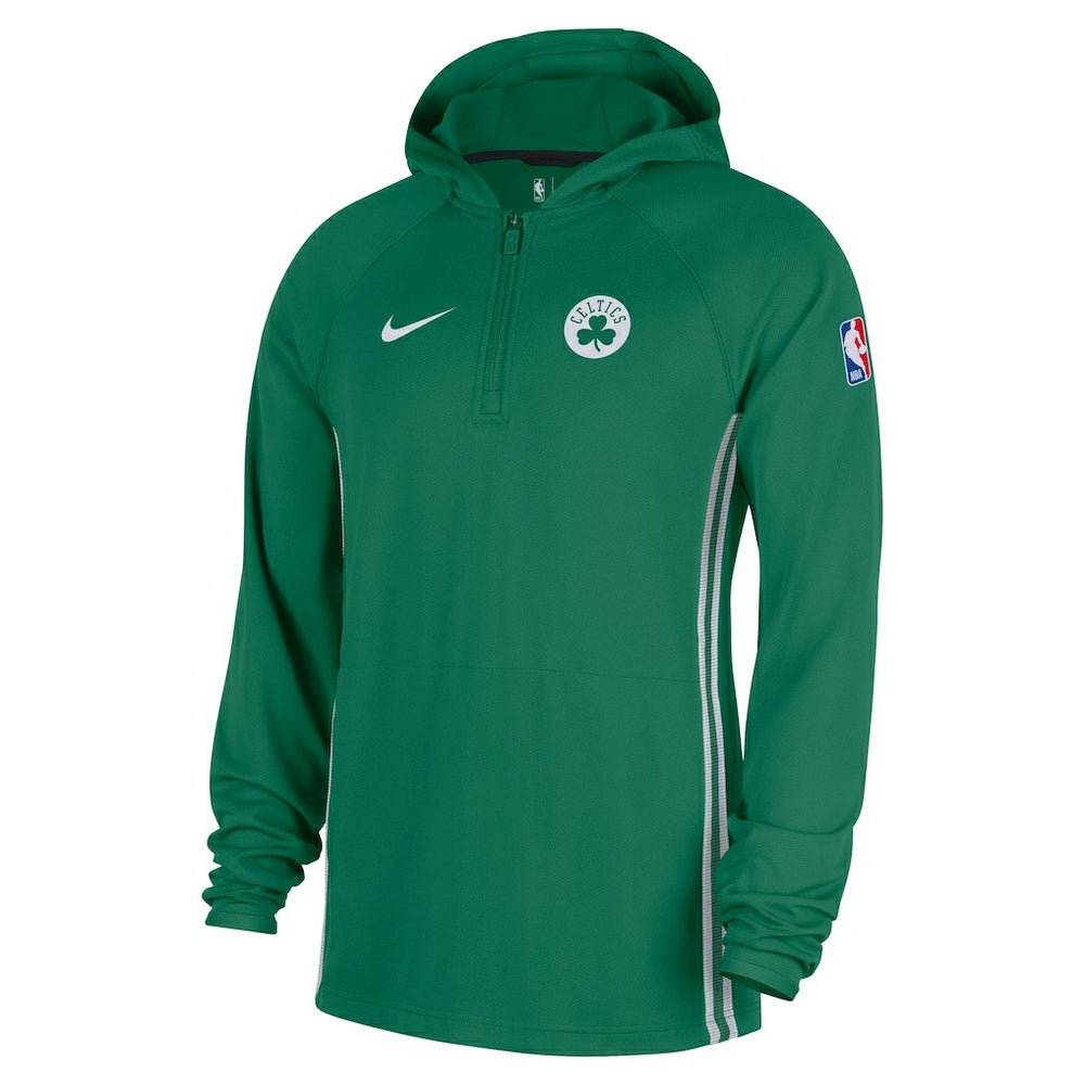 Kelly Green Boston Celtics Authentic On Court Zone Quarter-Zip Dri-FIT Hoodie Jacket | NBA