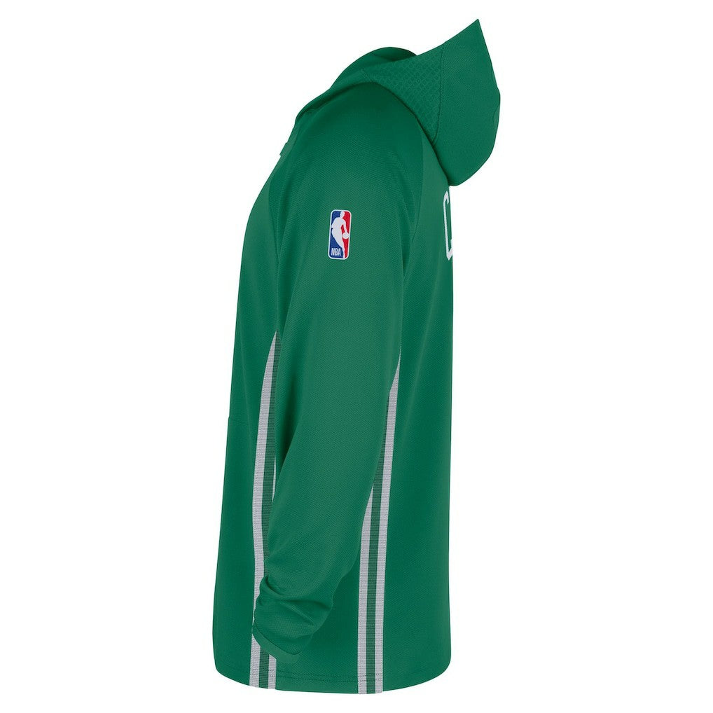 Kelly Green Boston Celtics Authentic On Court Zone Quarter-Zip Dri-FIT Hoodie Jacket | NBA