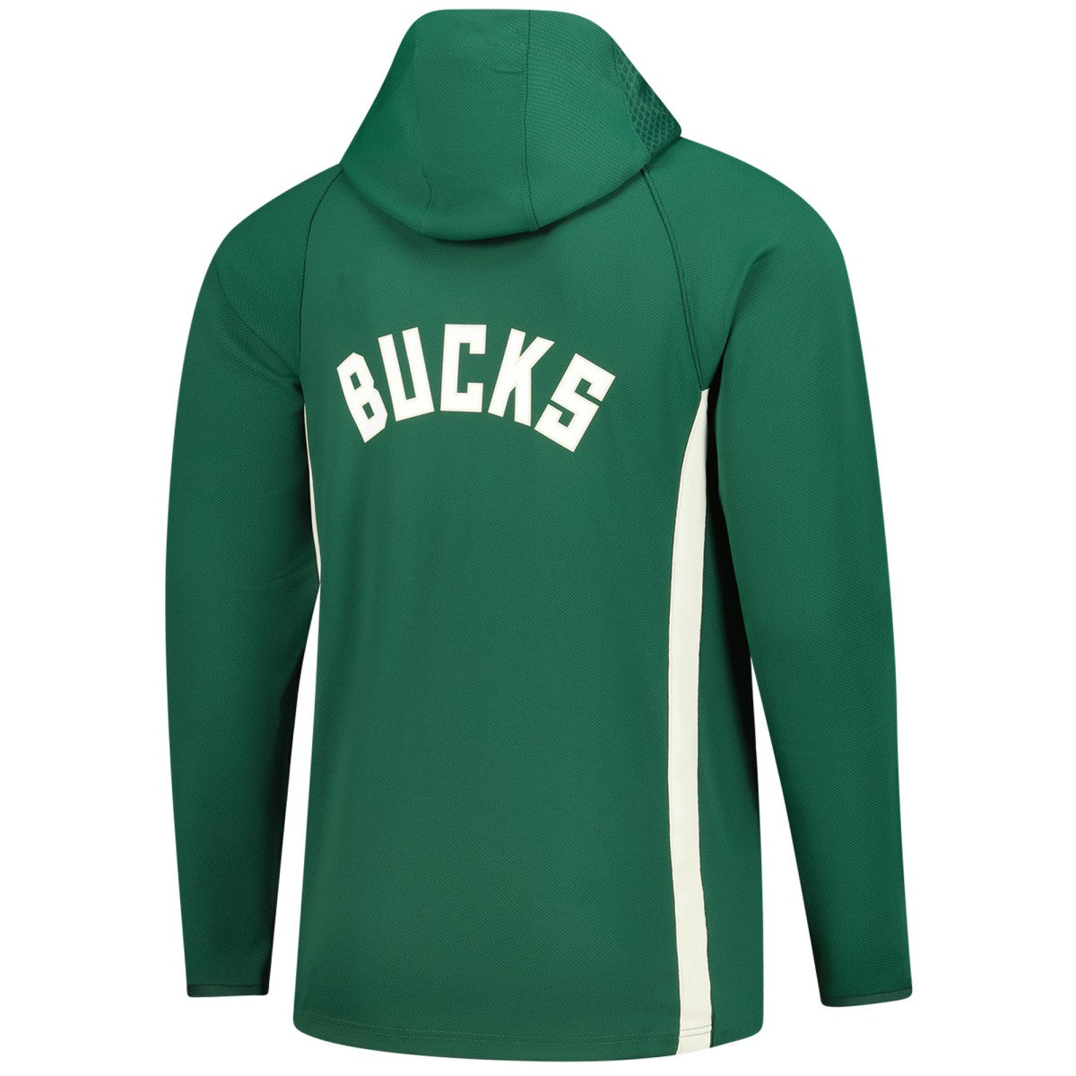 Hunter Green Milwaukee Bucks Authentic On Court Zone Quarter-Zip Dri-FIT Hoodie Jacket | NBA