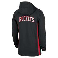 Black Houston Rockets Authentic On Court Zone Quarter-Zip Dri-FIT Hoodie Jacket sale | NBA