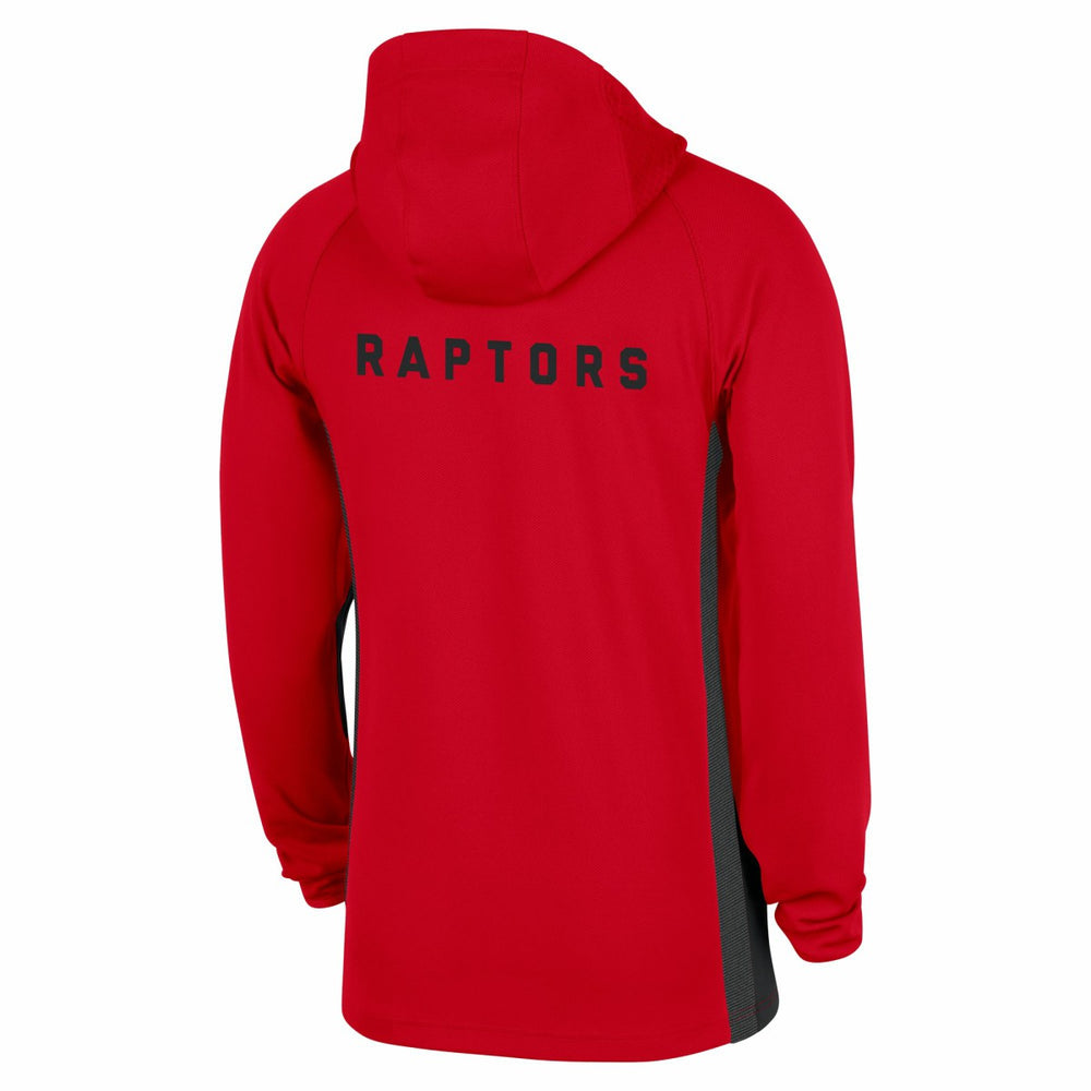 Red Toronto Raptors Authentic On Court Zone Quarter-Zip Dri-FIT Hoodie Jacket | NBA