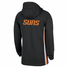 Black Phoenix Suns Authentic On Court Zone Quarter-Zip Dri-FIT Hoodie Jacket | NBA