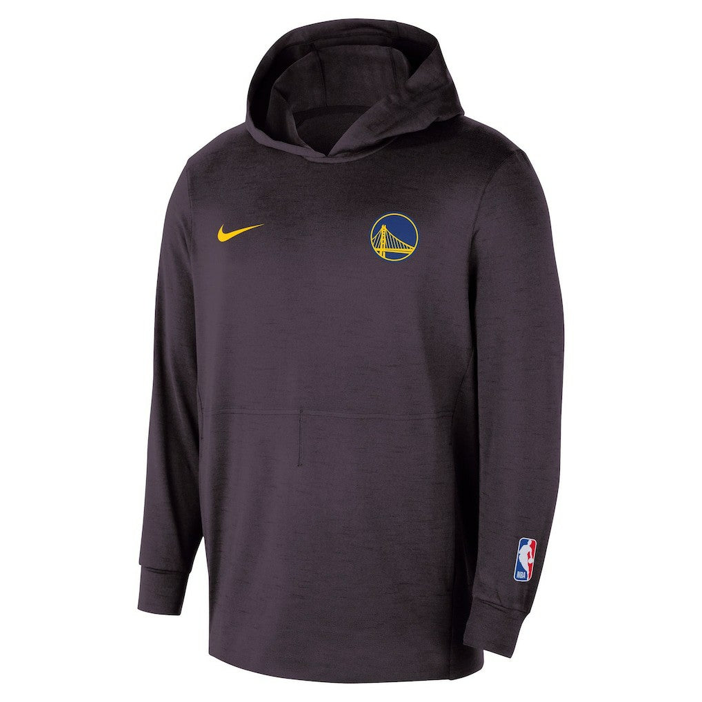 Black Golden State Warriors Authentic Practice Yoga Restore Dri-Fit Pullover Hoodie sale | NBA
