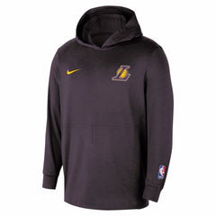Black Los Angeles Lakers Authentic Practice Yoga Restore Dri-Fit Pullover Hoodie | NBA