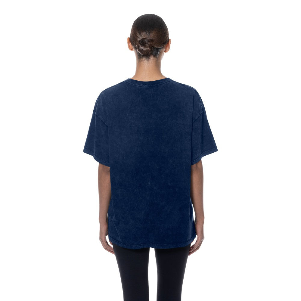 Cleveland Guardians New Era Women's Mineral Wash Oversized T-Shirt - MLB T-shirts