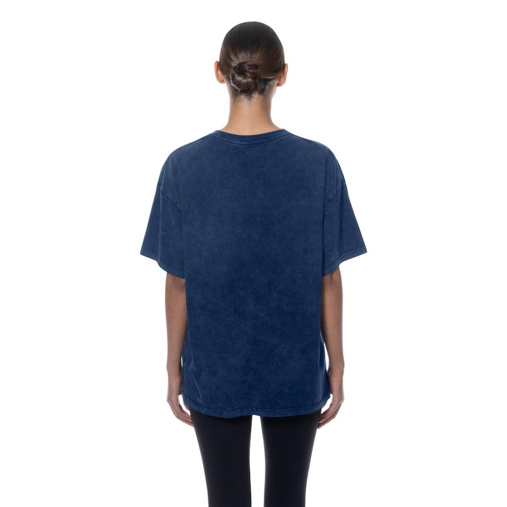 Atlanta Braves New Era Women's Mineral Wash Oversized T-Shirt - MLB T-shirts