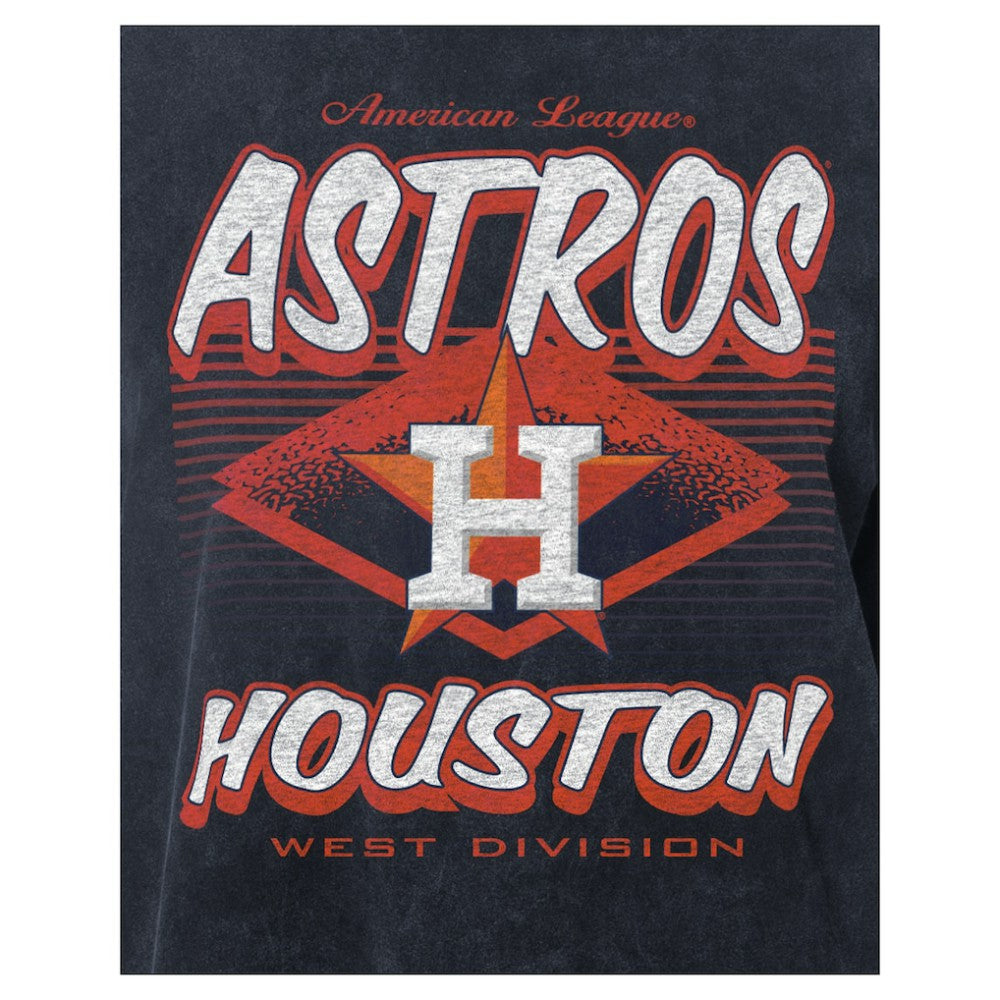 Houston Astros New Era Women's Mineral Wash Oversized T-Shirt - MLB T-shirts