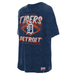 Detroit Tigers New Era Women's Mineral Wash Oversized T-Shirt - MLB T-shirts