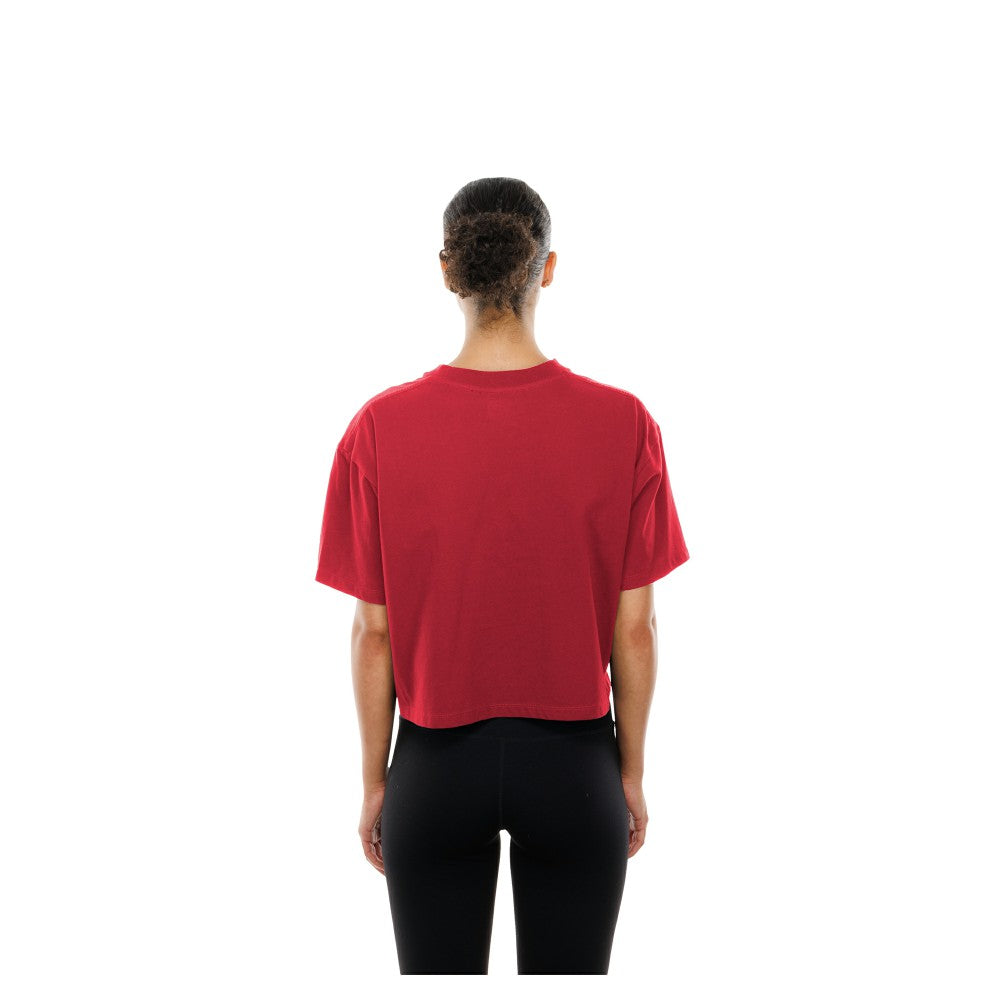 St. Louis Cardinals New Era Women's Boxy Foil Logo T-Shirt - MLB T-shirts