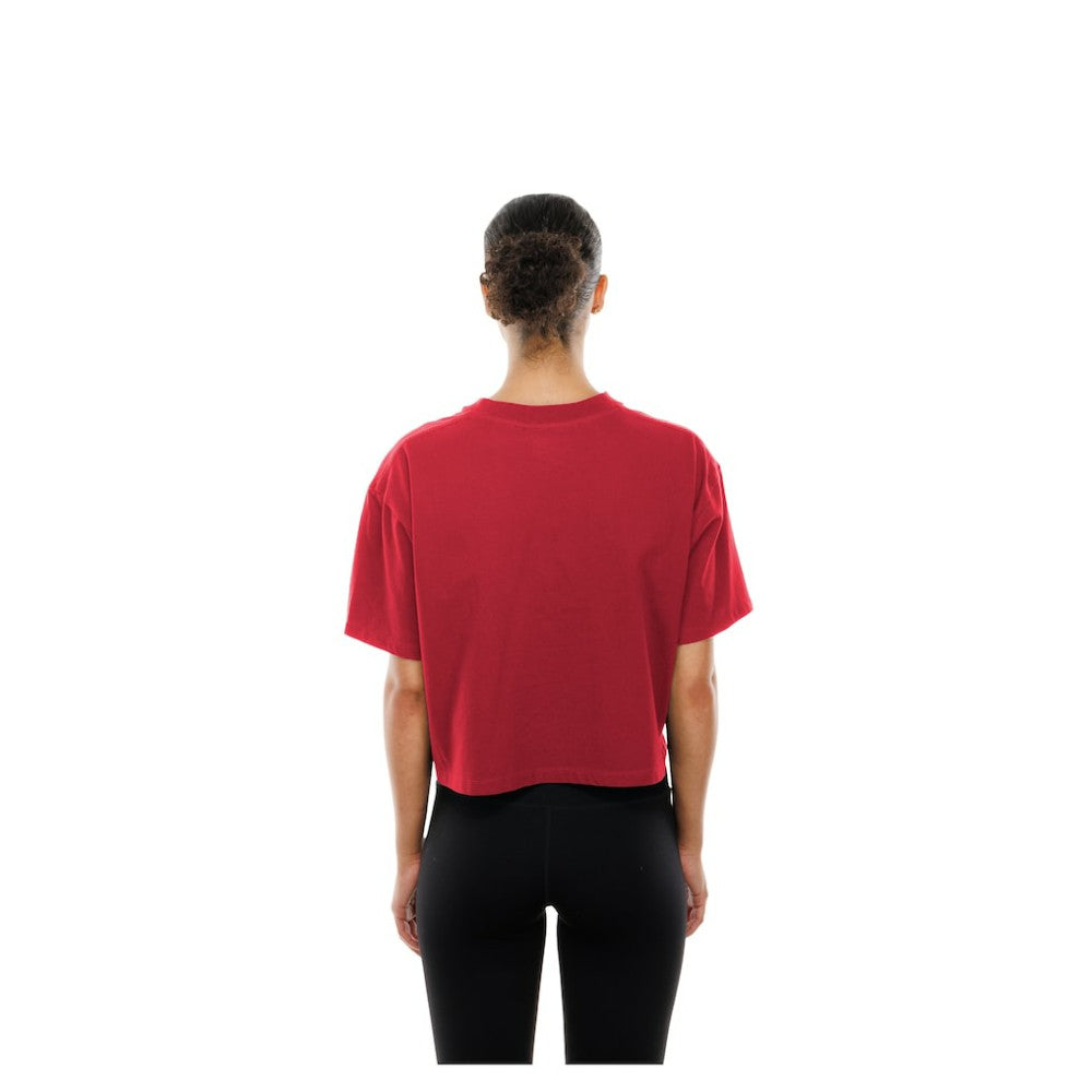 Philadelphia Phillies New Era Women's Boxy Foil Logo T-Shirt - MLB T-shirts