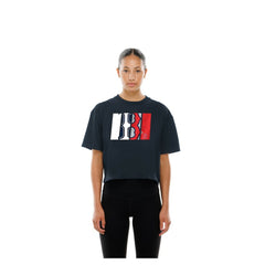 Boston Red Sox New Era Women's Boxy Foil Logo T-Shirt - MLB T-shirts