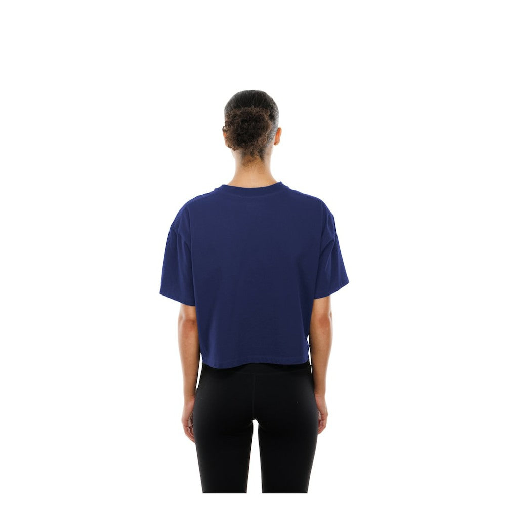 Los Angeles Dodgers New Era Women's Boxy Foil Logo T-Shirt - MLB T-shirts