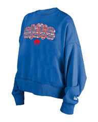 Buffalo Bills Girl's Flip Sequin Sweatshirt | NFL Outlet