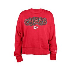 Kansas City Chiefs Girl's Flip Sequin Sweatshirt | NFL Online