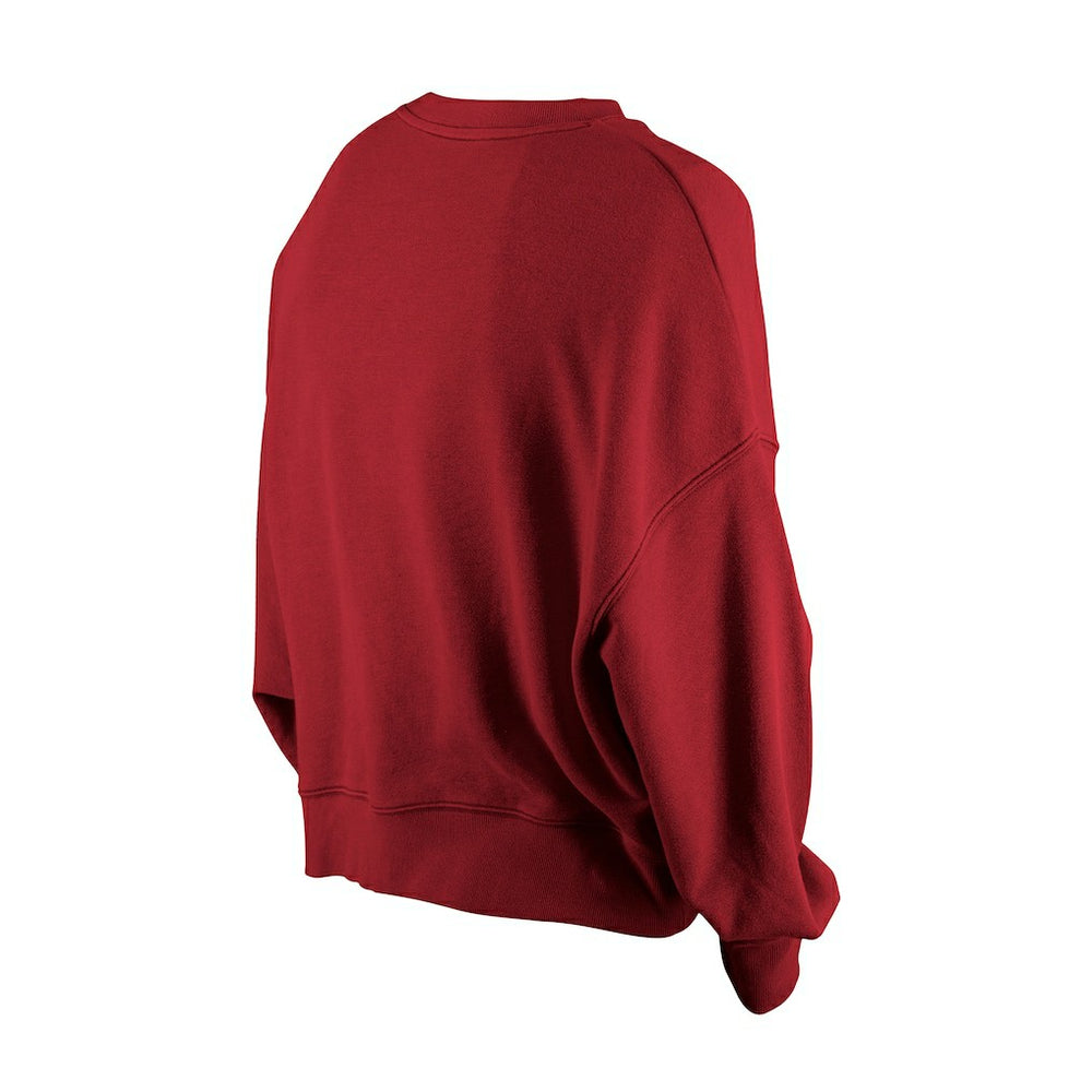 Washington Commanders Women's Oversized Throwback Mineral Wash Crew Neck Sweatshirt | NFL US
