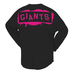 San Francisco Giants Fanatics Women's Neon Jersey Long Sleeve T-Shirt - MLB Jerseys