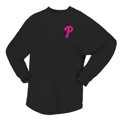 Philadelphia Phillies Fanatics Women's Neon Jersey Long Sleeve T-Shirt - MLB Jerseys