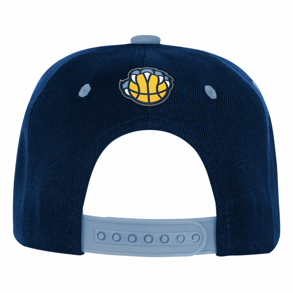 Navy/Light Blue Memphis Grizzlies Outerstuff Youth Two-Tone Snapback Hat | NBA