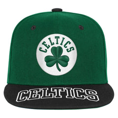 Kelly Green/Black Boston Celtics Outerstuff Youth Two-Tone Snapback Hat | NBA
