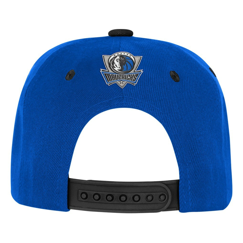 Blue/Black Dallas Mavericks Outerstuff Youth Two-Tone Snapback Hat sale | NBA
