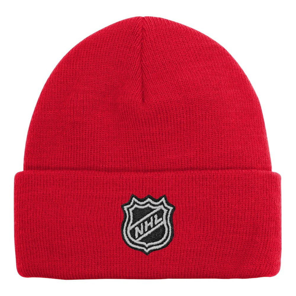 Chicago Blackhawks Outerstuff Youth 2.0 Essential Cuffed Knit Hat -  NHL Hats