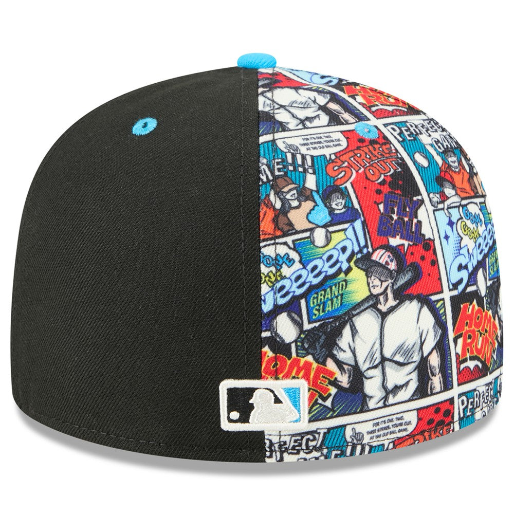Miami Marlins New Era 2025 MLB Diamond Hero Edition 59FIFTY Fitted Hat - MLB Hats