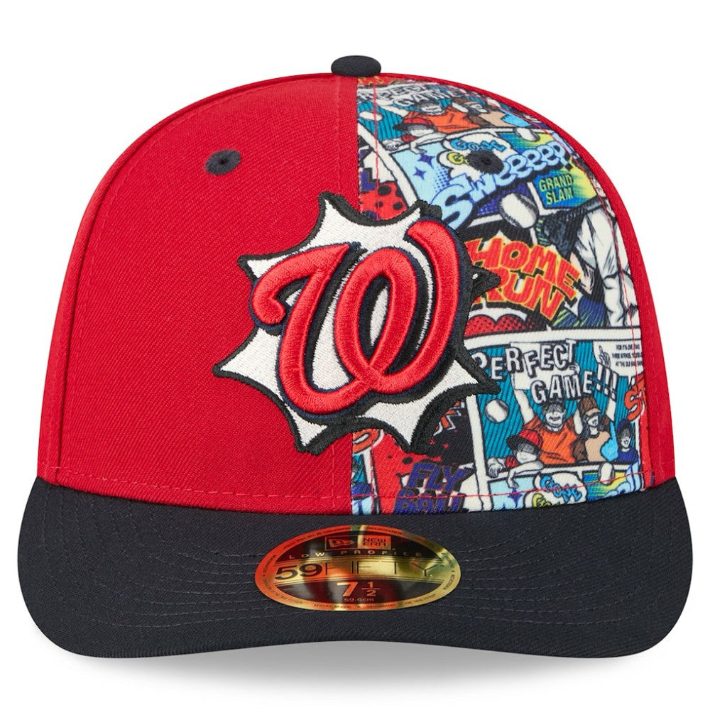 Washington Nationals New Era 2025 MLB Diamond Hero Edition Low Profile 59FIFTY Fitted Hat - MLB Hats