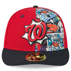 Washington Nationals New Era 2025 MLB Diamond Hero Edition Low Profile 59FIFTY Fitted Hat - MLB Hats