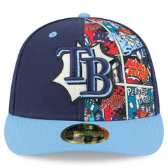 Tampa Bay Rays New Era 2025 MLB Diamond Hero Edition Low Profile 59FIFTY Fitted Hat - MLB Hats