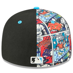 Miami Marlins New Era 2025 MLB Diamond Hero Edition Low Profile 59FIFTY Fitted Hat - MLB Hats