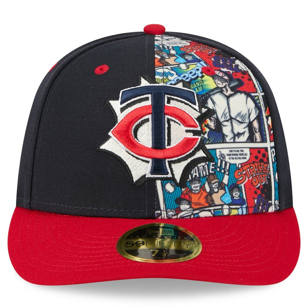 Minnesota Twins New Era 2025 MLB Diamond Hero Edition Low Profile 59FIFTY Fitted Hat - MLB Hats