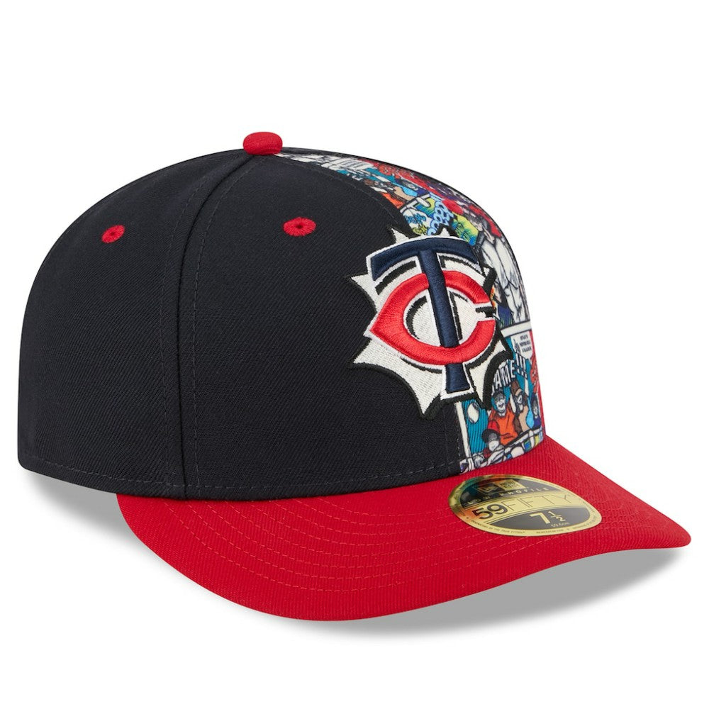 Minnesota Twins New Era 2025 MLB Diamond Hero Edition Low Profile 59FIFTY Fitted Hat - MLB Hats