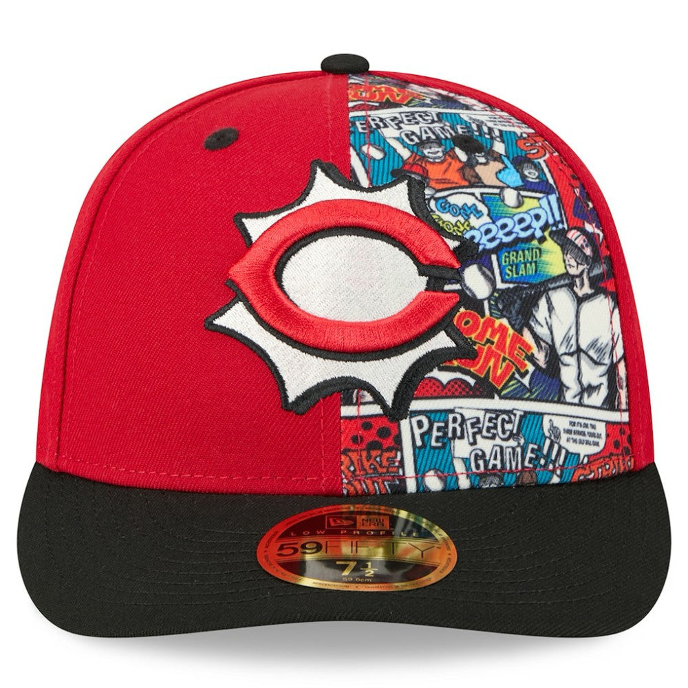 Cincinnati Reds New Era 2025 MLB Diamond Hero Edition Low Profile 59FIFTY Fitted Hat - MLB Hats