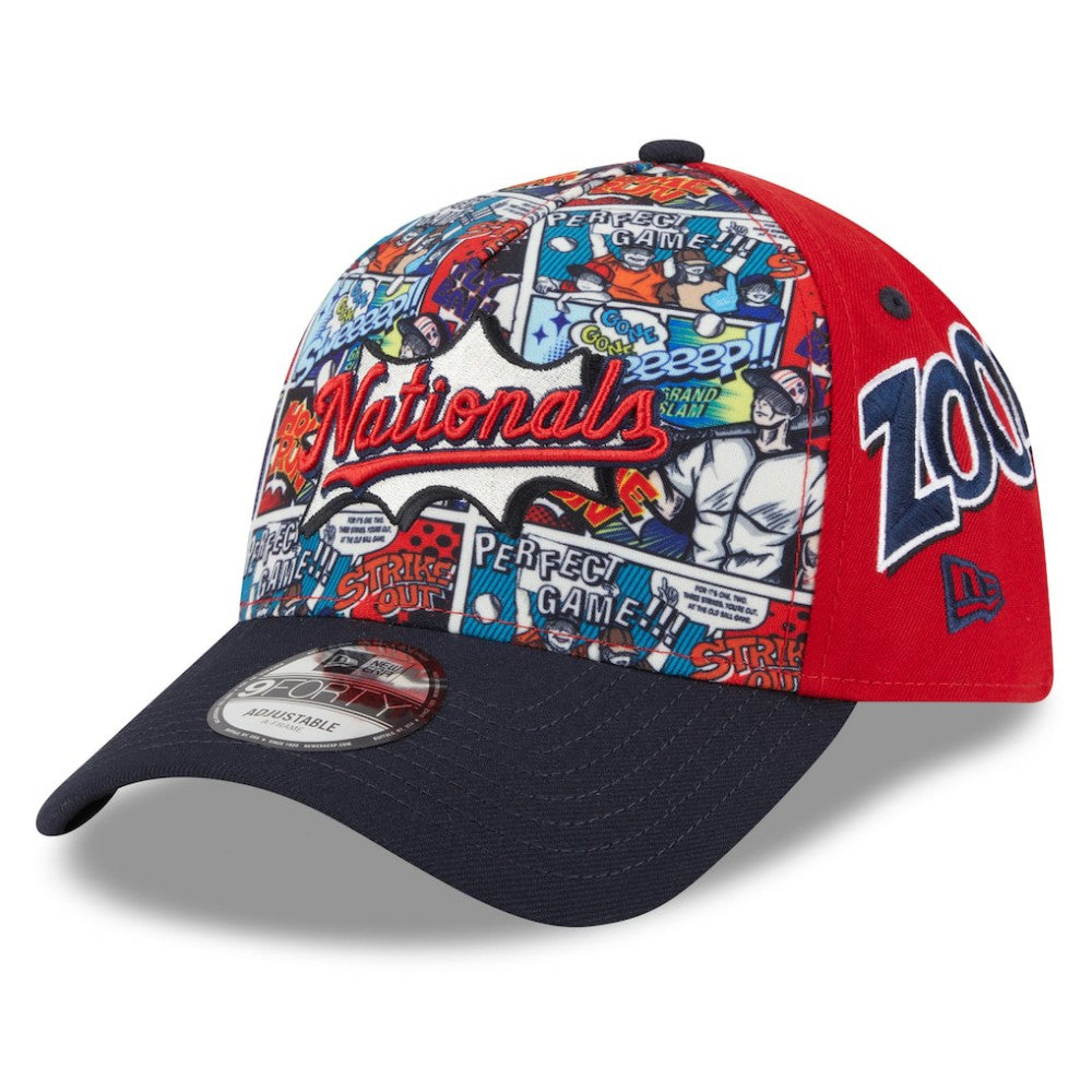Washington Nationals New Era Youth 2025 MLB Diamond Hero Edition A-Frame 9FORTY Adjustable Hat - MLB Hats