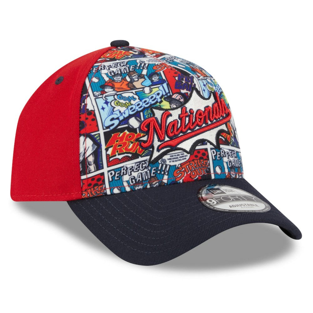 Washington Nationals New Era Youth 2025 MLB Diamond Hero Edition A-Frame 9FORTY Adjustable Hat - MLB Hats