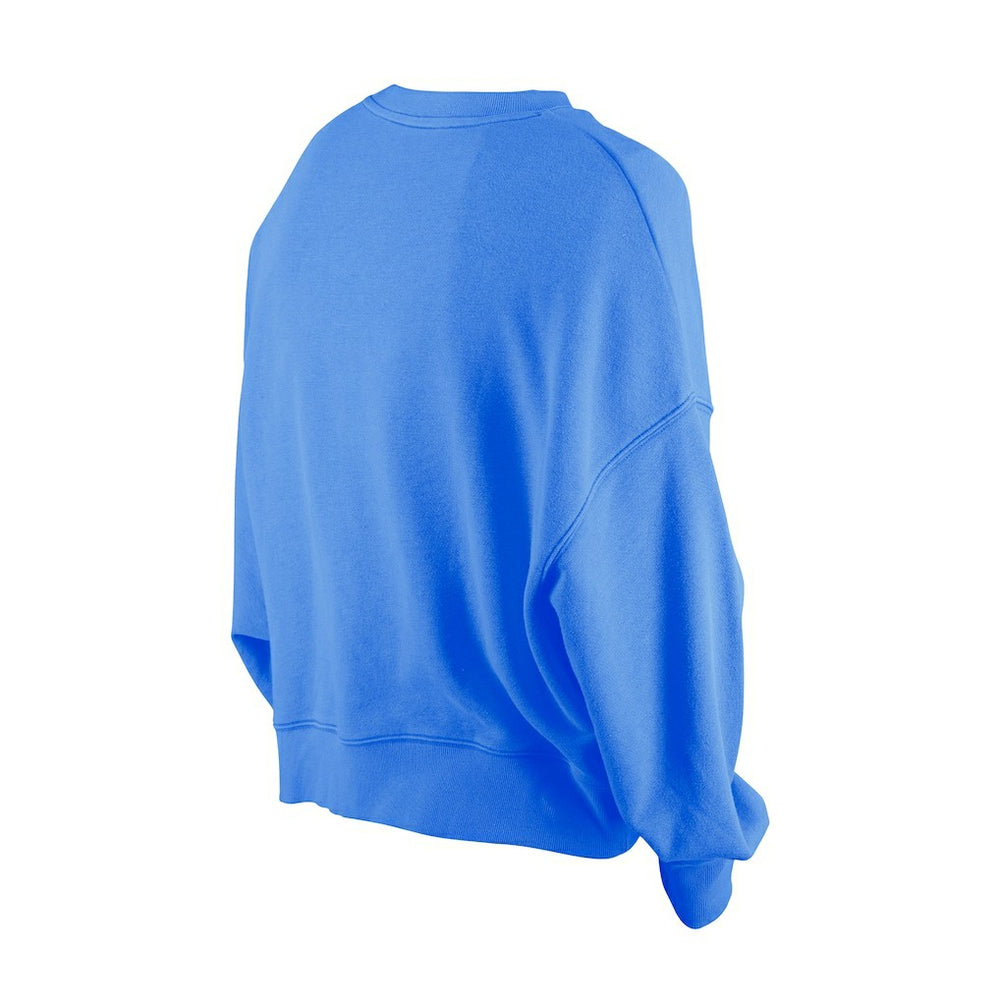 Royal Philadelphia 76ers Women's Boxy Throwback Mineral Wash Sweatshirt | NBA