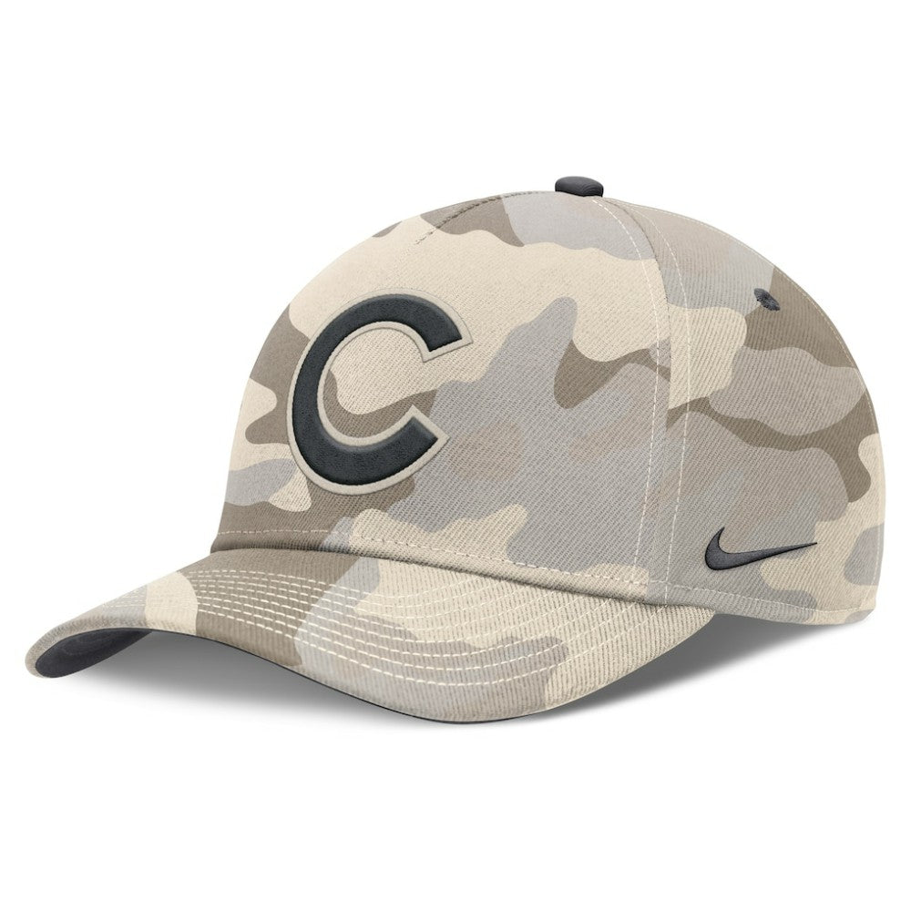 Chicago Cubs Nike Camo Pack Rise Adjustable Hat - MLB Hats
