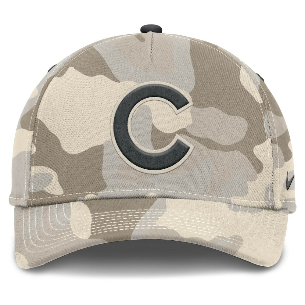 Chicago Cubs Nike Camo Pack Rise Adjustable Hat - MLB Hats
