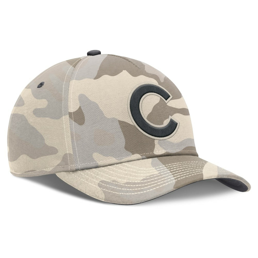 Chicago Cubs Nike Camo Pack Rise Adjustable Hat - MLB Hats