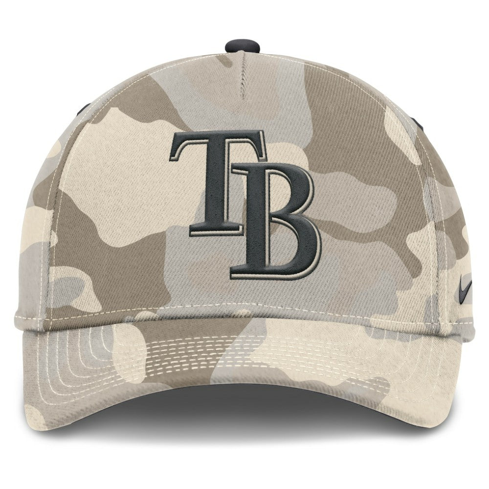Tampa Bay Rays Nike Camo Pack Rise Adjustable Hat - MLB Hats